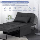 Sofá-Cama 4 em 1 Dobrável – Design Moderno, Ajustável e Versátil em Linho Respirável