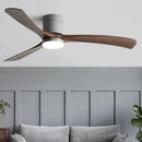 Ventilador de teto moderno com Iluminação e Controle Remoto - ZenithBreeze X2