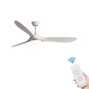 Ventilador de teto moderno Estilo Industrial com controle remoto - ZenithBreeze UrbanWind