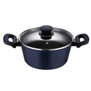 CAÇAROLA ANTIADERENTE PARA INDUÇÃO 28 CM EVERYDAY AZUL