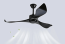 Ventilador de teto moderno Estilo Industrial com controle remoto - ZenithBreeze UrbanWind Elite Edition
