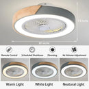 Luminária de teto decorativa com ventilador integrado - Ventiluz Street Design