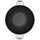 CAÇAROLA WOK EM AÇO INOX 34 CM HIVE