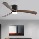 Ventilador de teto moderno com Iluminação e Controle Remoto - ZenithBreeze X2