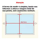 Tela Para Janela Mosquiteiro Kit Completo 150x100 Sob Medida