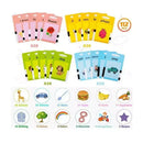 Maquina Cartão Fala Inglês E Português Educacionais Com 112 Cartões Brinquedo flashcards